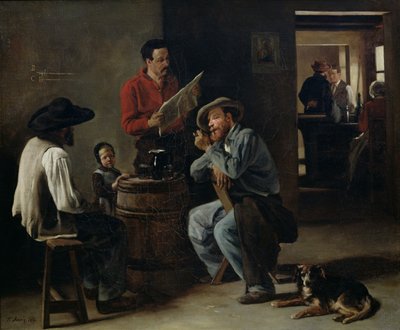 Interior of a Tavern by François Bonvin